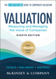 Book cover of: Valuation. By: McKinsey & Company Inc.