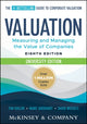 Book cover of: Valuation: Measuring and Managing the Value of Companies, University Edition