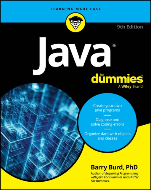 Book cover of: Java For Dummies. By: Barry Burd