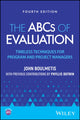 ABCs of Evaluation, Timeless Techniques for Program and Project Managers 9781394296026 John Boulmetis