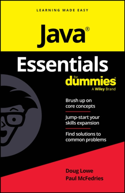 Book cover of: Java Essentials For Dummies. By: Doug Lowe