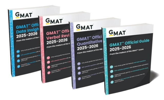 Book cover of: GMAT Official Guide 2025-2026 Bundle