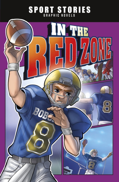Book cover of: In the Red Zone. By: Jake Maddox