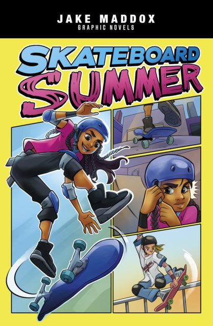 Book cover of: Skateboard Summer. By: Jake Maddox