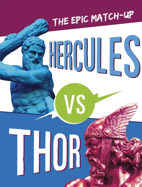 Book cover of: Hercules vs Thor. By: Claudia Oviedo