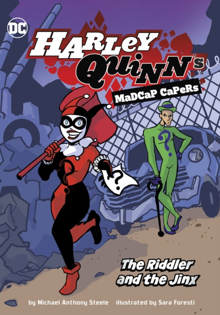 Book cover of: Riddler and the Jinx. By: Michael Anthony Steele