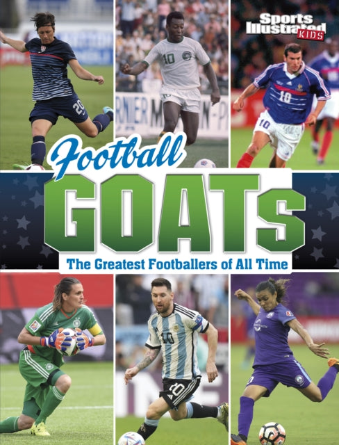 Book cover of: Football GOATs. By: Bruce Berglund