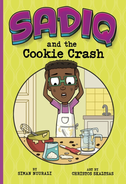 Book cover of: Sadiq and the Cookie Crash. By: Christos Skaltsas