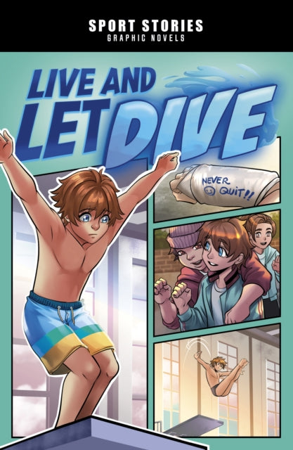 Book cover of: Live and Let Dive. By: Jake Maddox