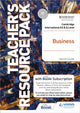 Book cover of: Cambridge International AS & A Level Business Teacher's Resource Pack with Boost Subscription. By: Malcolm Surridge