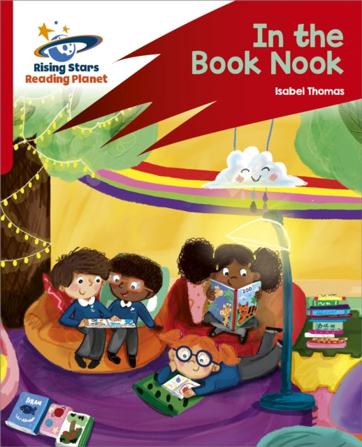 Book cover of: Reading Planet: Rocket Phonics – Target Practice – In The Book Nook – Red B. By: Isabel Thomas