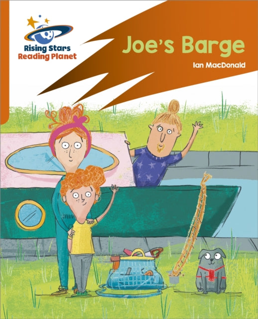 Book cover of: Reading Planet: Rocket Phonics – Target Practice – Joe's Barge – Orange. By: Ian Macdonald
