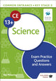 Book cover of: Common Entrance 13+ Science Exam Practice Questions and Answers. By: Ron Pickering