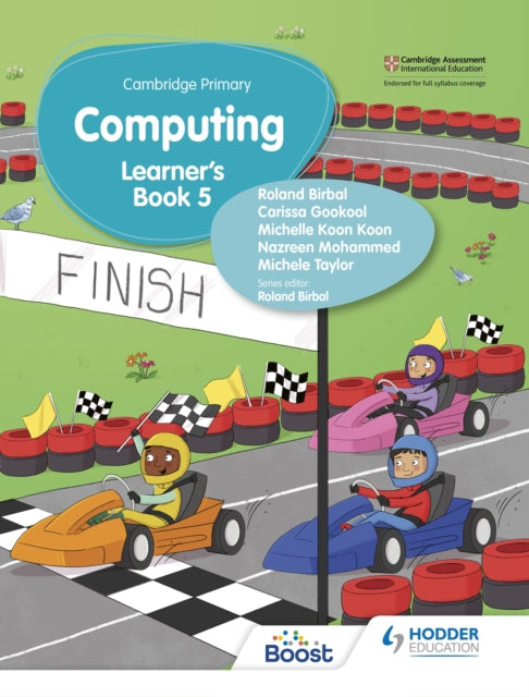 Book cover of: Cambridge Primary Computing Learner's Book Stage 5. By: Roland Birbal