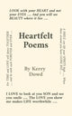 Book cover of: Heartfelt Poems. By: Kerry Dowd