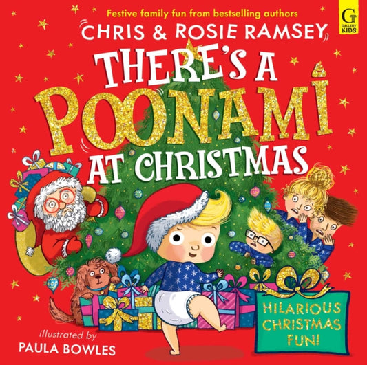 Book cover of: THERES A POONAMI AT CHRISTMAS. By: RAMSEY, ROSIE