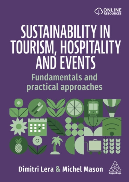 Book cover of: Sustainability in Tourism, Hospitality and Events. By: Dimitri Lera