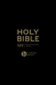 Book cover of: NIV Larger Print Personal Black Leather Bible. By: New International Version