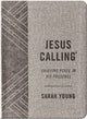 Book cover of: Jesus Calling, Textured Gray Leathersoft, with Full Scriptures. By: Sarah Young