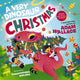 Book cover of: Very Dinosaur Christmas. By: WALLACE  ADAM