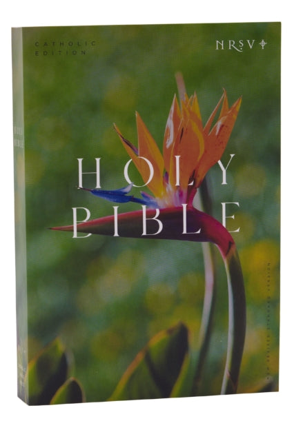 Book cover of: NRSV Catholic Edition Bible, Bird of Paradise Paperback (Global Cover Series). By: Catholic Bible Press