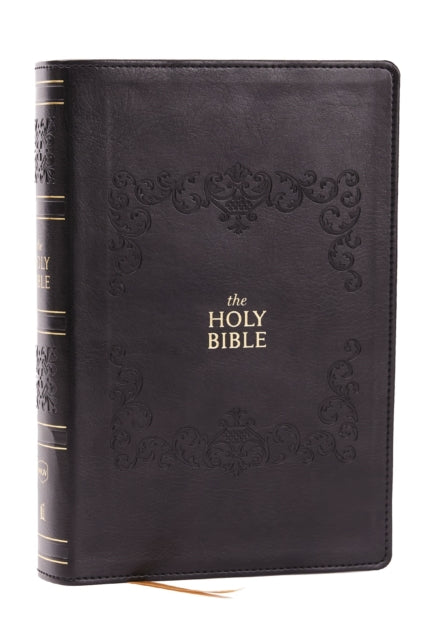 Book cover of: NKJV Bible: Personal Size Giant Print, Black Leathersoft, Holy Bible, Red Letter, Comfort Print: New King James Version