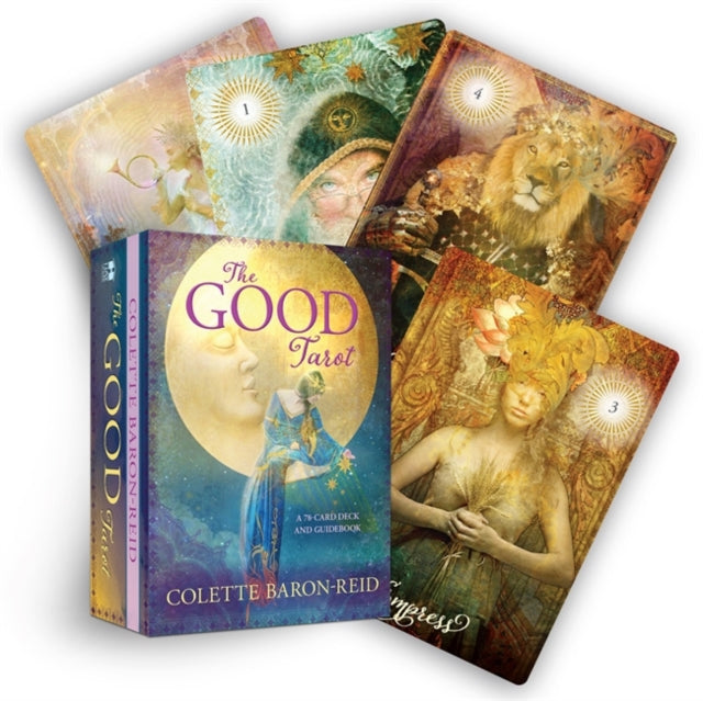 Good Tarot, A 78-Card Modern Tarot Deck with The Four Elements — Air, Water, Earth And Fire for Suits — Inspirational Tarot Cards with Positive Affirmations 9781401949501 Colette Baron-Reid