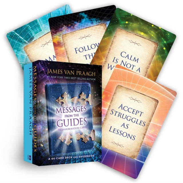 Book cover of: Messages from the Guides Transformation Cards. By: James Van Praagh