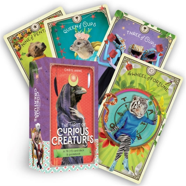 Book cover of: Tarot of Curious Creatures. By: Chris-Anne