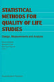 Book cover of: Statistical Methods for Quality of Life Studies