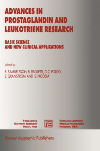 Book cover of: Advances in Prostaglandin and Leukotriene Research