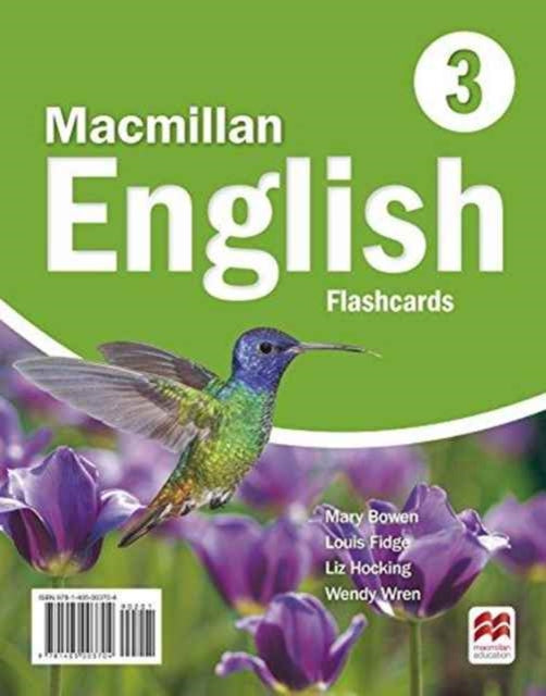 Book cover of: Macmillan English 3 Flashcards. By: Printha J Ellis