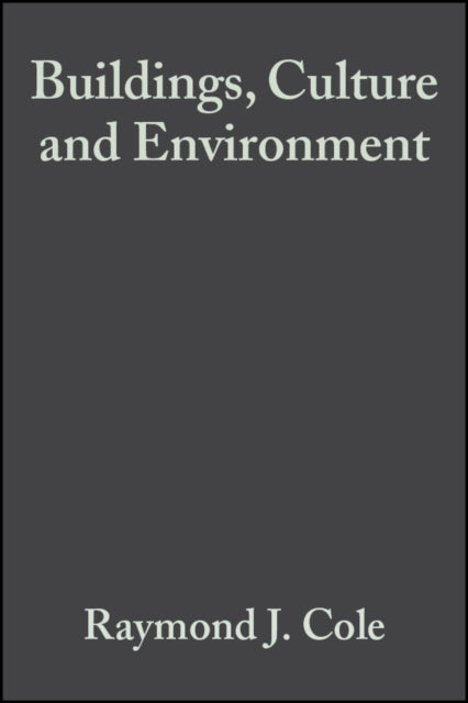 Book cover of: Buildings, Culture and Environment. By: Richard Lorch