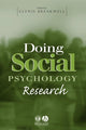 Book cover of: Doing Social Psychology Research