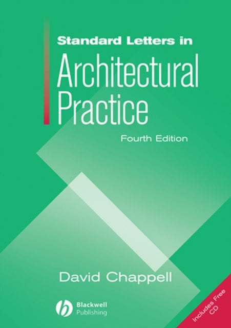 Book cover of: Standard Letters in Architectural Practice. By: David Chappell