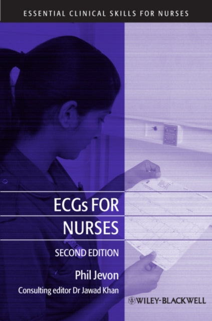 Book cover of: ECGs for Nurses. By: Philip Jevon