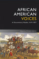 Book cover of: African American Voices