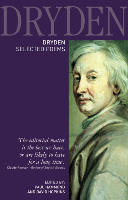 Book cover of: Dryden:Selected Poems. By: John Dryden, Paul Hammond