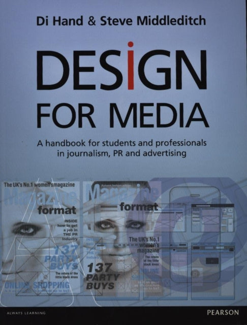 Book cover of: Design for Media. By: Dinah Hand
