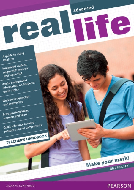 Book cover of: Real Life Global Advanced Teacher's Handbook. By: Gill Holley
