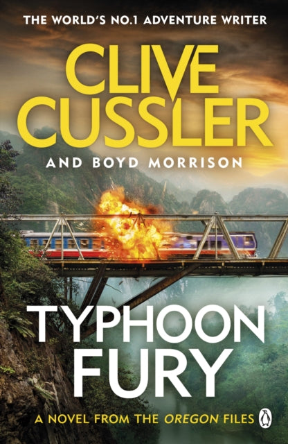 Book cover of: Typhoon Fury. By: Clive Cussler