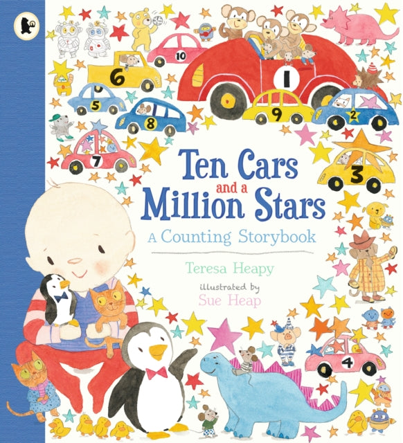 Book cover of: Ten Cars and a Million Stars. By: Teresa Heapy