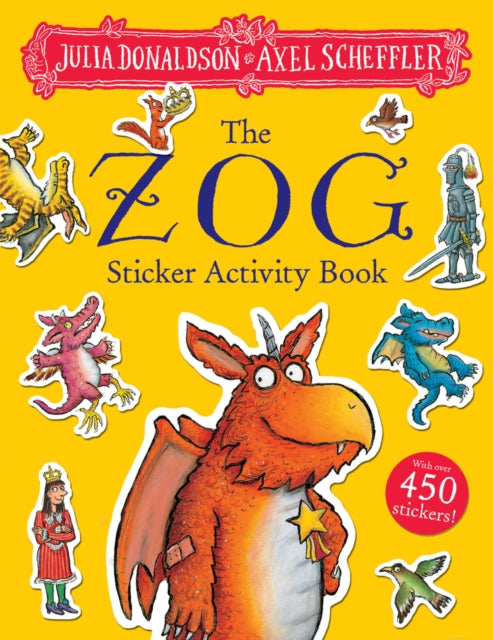 Zog Sticker Book 9781407189482 Julia Donaldson