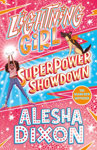 Book cover of: Lightning Girl 4: Superpower Showdown. By: Katy Birchall