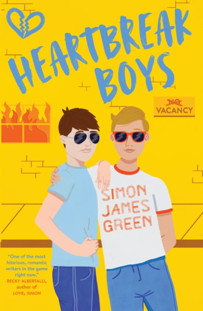 Book cover of: Heartbreak Boys. By: Simon James Green