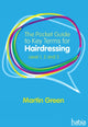 Book cover of: Pocket Guide to Key Terms for Hairdressing. By: Martin Green