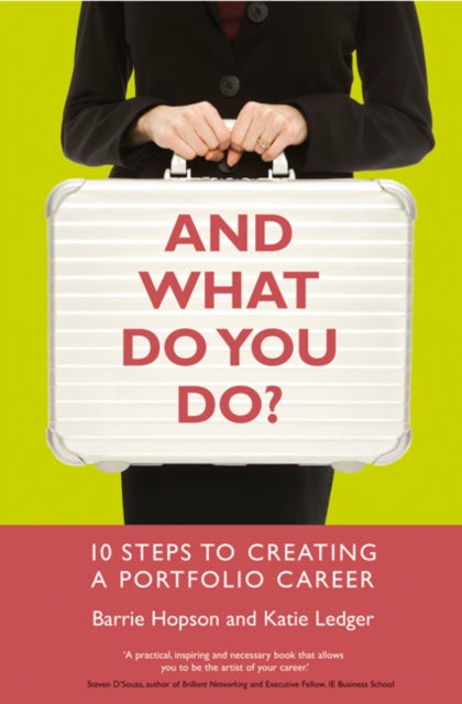 Book cover of: And What Do You Do?. By: Barrie Hopson