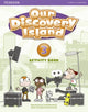 Book cover of: Our Discovery Island Level 3 Activity Book and CD ROM (Pupil) Pack. By: Debbie Peters