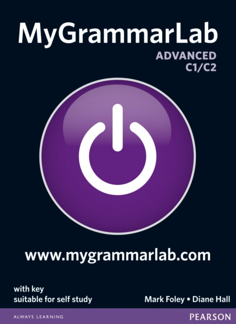 Book cover of: MyGrammarLab Advanced with Key and MyLab Pack. By: Diane Hall