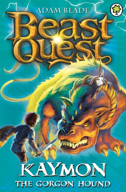 Book cover of: Beast Quest: Kaymon the Gorgon Hound. By: Adam Blade